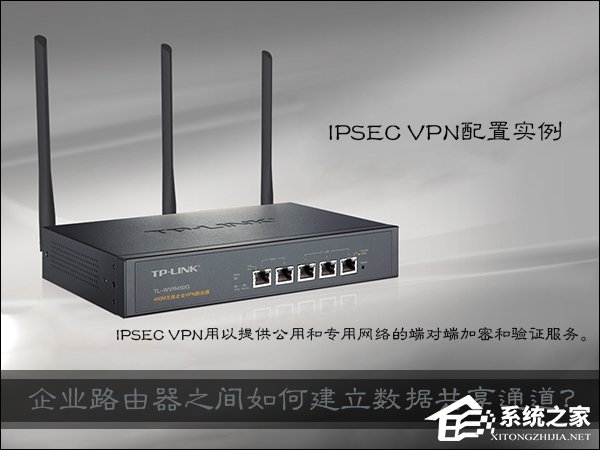 企业路由器之间如何建立数据共享通道？IPSec VPN配置实例讲解