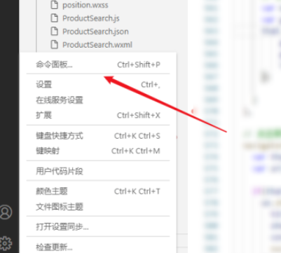 visual studio code命令面板开启流程介绍