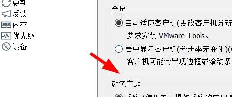 VMware设置虚拟机主题颜色步骤分享