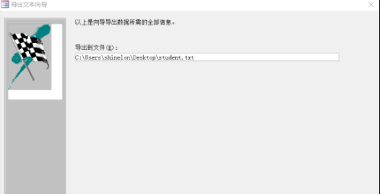 access将文件保存为txt格式教程介绍