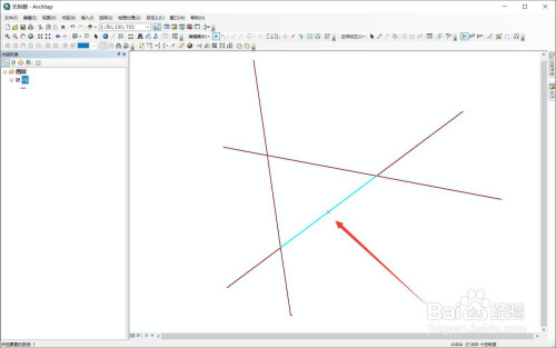 arcgis打断相交线使用方法介绍