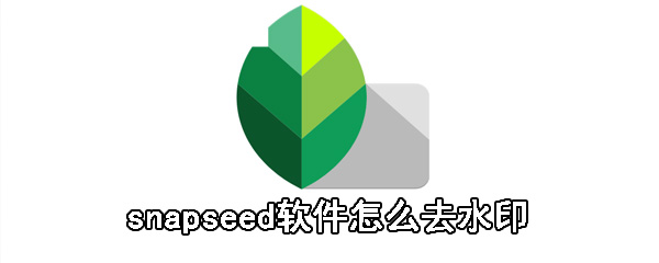 snapseed软件如何去水印_snapseed除水印步骤一览