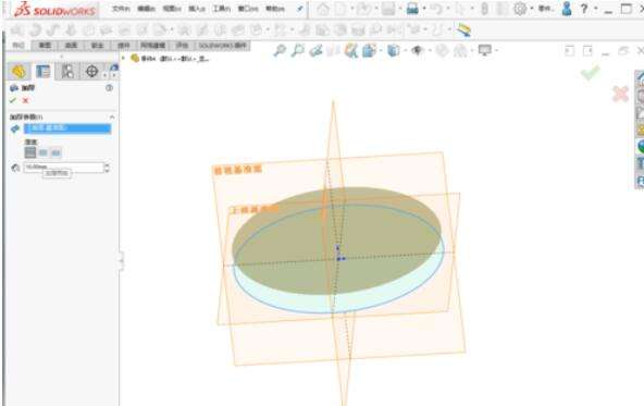 solidworks2019加厚命令怎么使用？加厚命令使用技巧分享