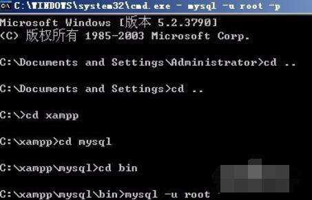 xampp的mysql密码怎么设置？mysql密码设置步骤说明