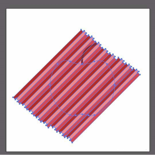 使用ai剪切蒙版制作苹果图形具体操作方法