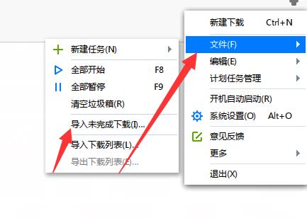 迅雷导入未完成下载解决方法