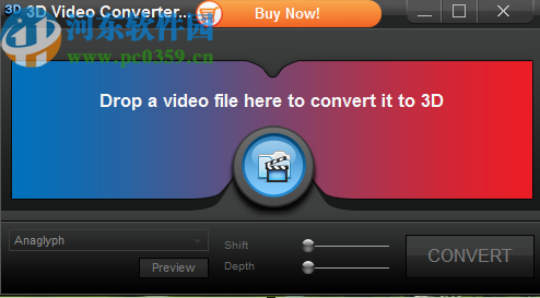 3D Video Converter将AVI视频转换成3D效果的方法