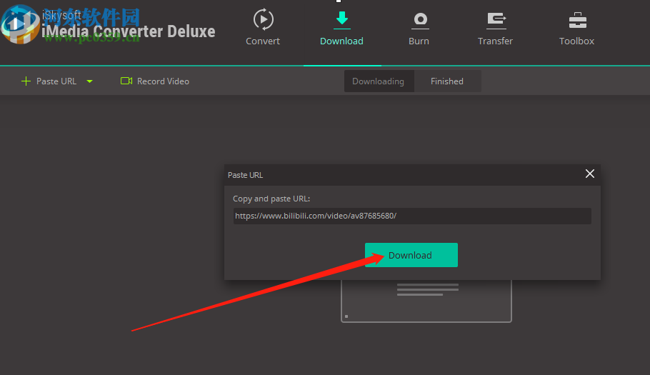 使用iSkysoft iMedia Converter Deluxe下载网页视频的方法