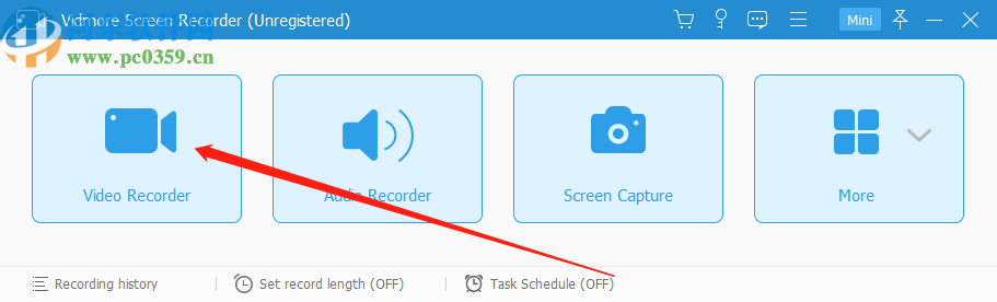 Vidmore Screen Recorder录制电脑屏幕的方法