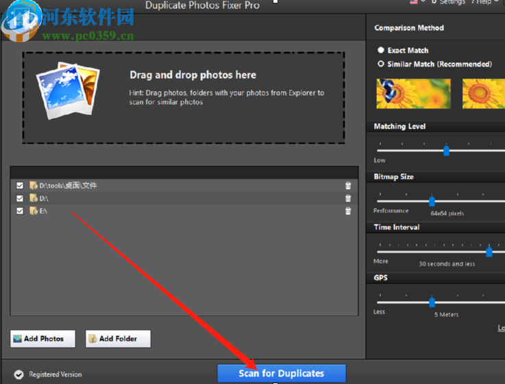 Duplicate Photos Fixer pro扫描删除重复图片的方法