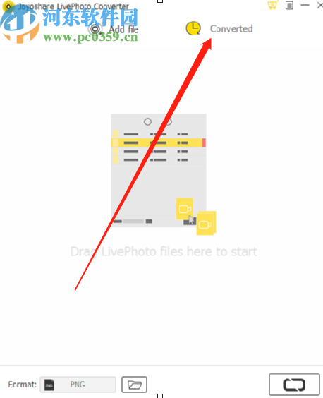 Joyoshare LivePhoto Converter将GIF转换成PNG的方法