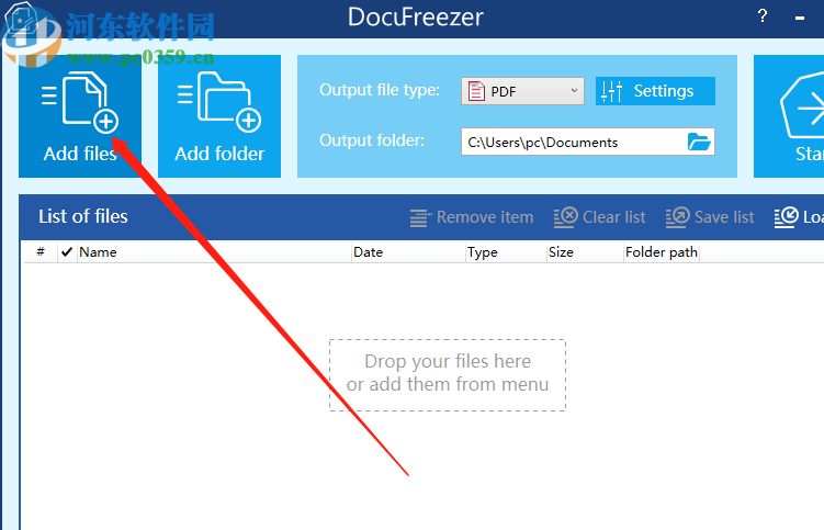 DocuFreezer把jpg图片转换成TIFF格式的方法