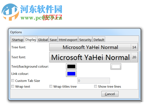 设置notecase字体、语言的方法