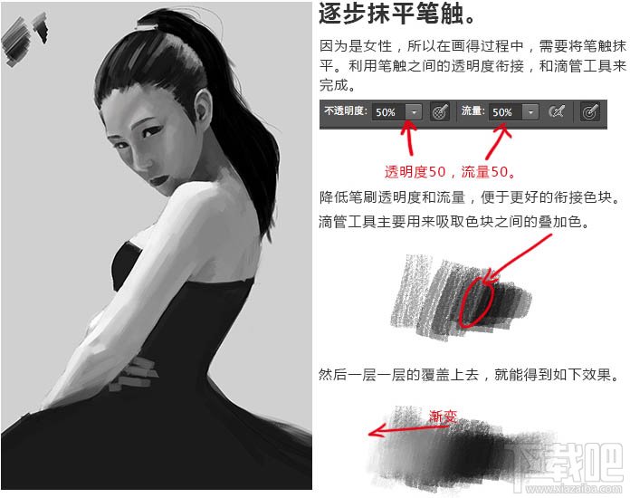 用Photoshop CC鼠绘神采飞扬的时尚美女