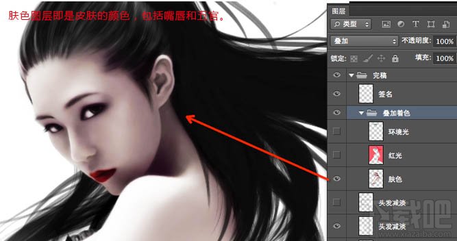 用Photoshop CC鼠绘神采飞扬的时尚美女