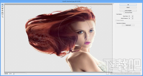 Photoshop CC如何打造惊艳的分散特效美女发型