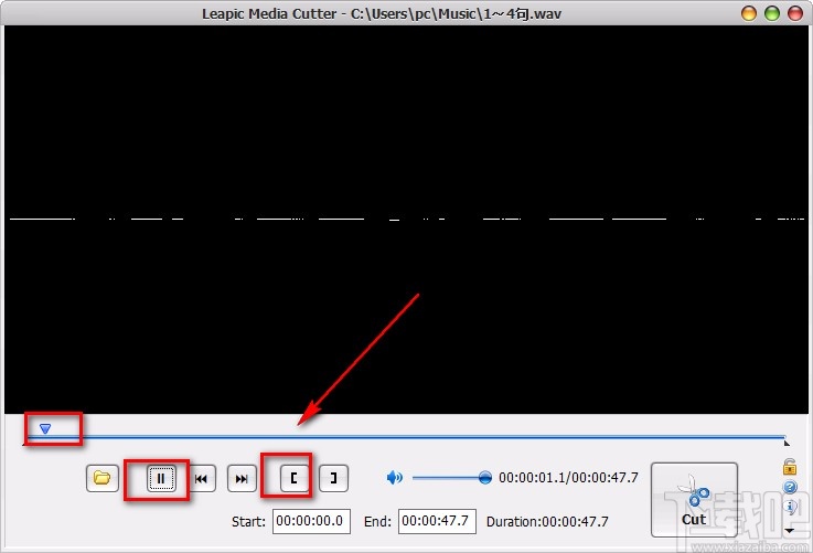 Leapic Media Cutter剪切音频的方法