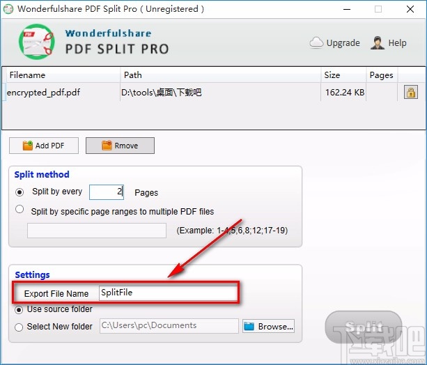 Wonderfulshare PDF Split Pro分割PDF的方法