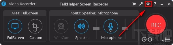 TalkHelper Screen Recorder设置中文的方法