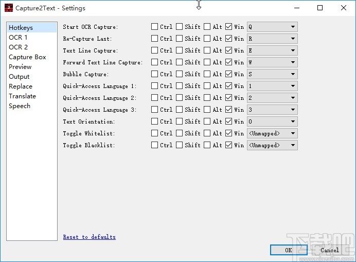 Capture2Text识别图片文字的方法