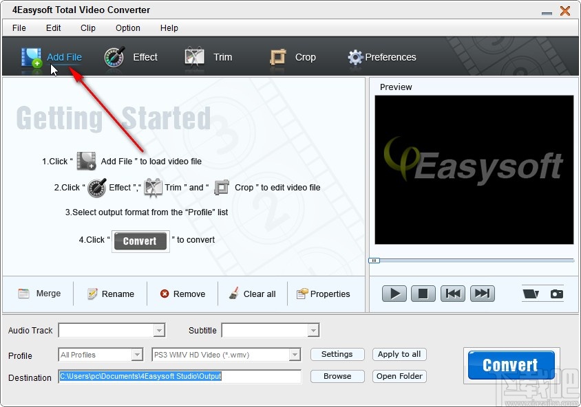 4Easysoft Total Video Converter调整视频亮度的方法