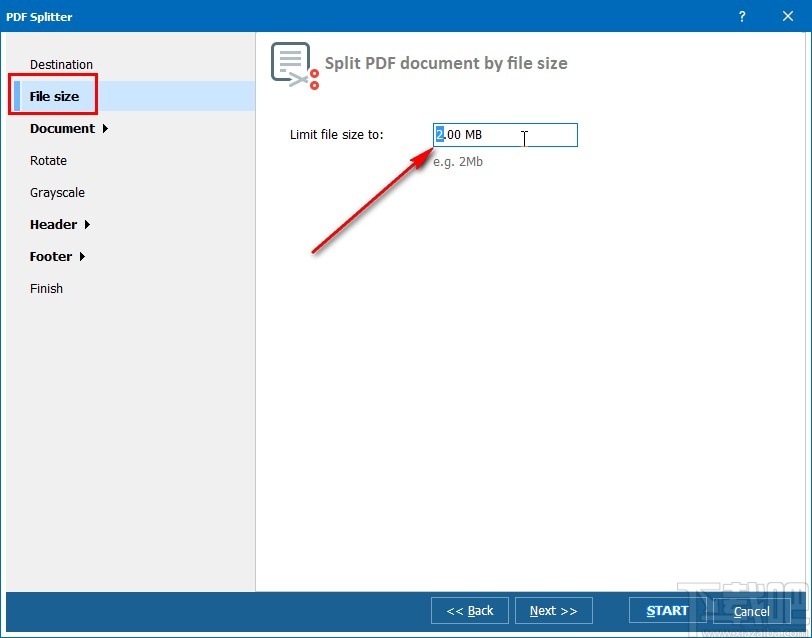 PDF Splitter Pro分割PDF的方法步骤