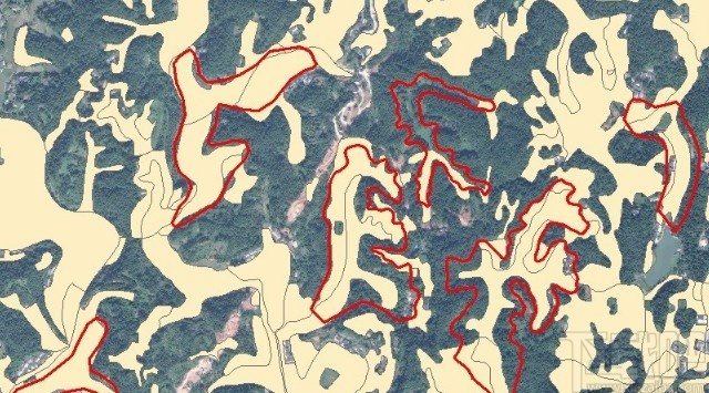 arcgis调整图层顺序的方法