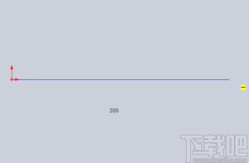 solidworks画直线的方法