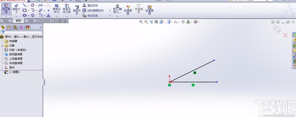 solidworks标注角度的方法步骤