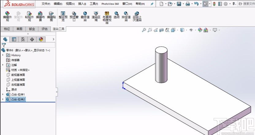 SolidWorks移动实体的方法