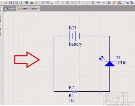 altium designer将原理图生成pcb的方法