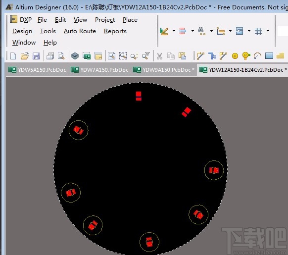 altium designer批量修改pcb封装的方法