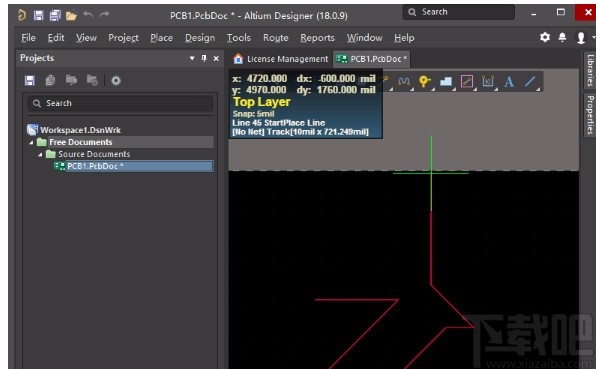 altium designer设置原理图纸张大小的方法