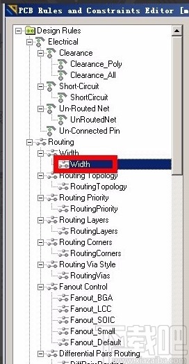 altium designer设置线宽的方法