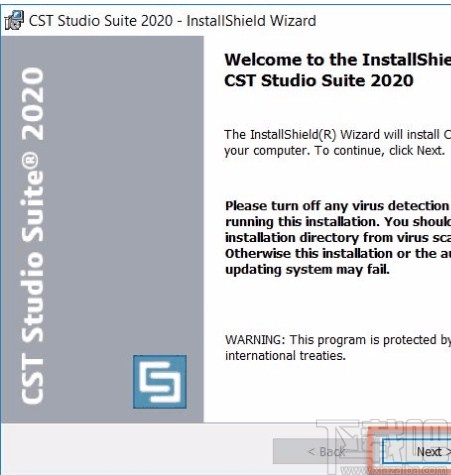 cst studio suite 2020安装的方法