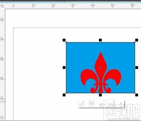 CorelDRAW把对象置入容器的方法