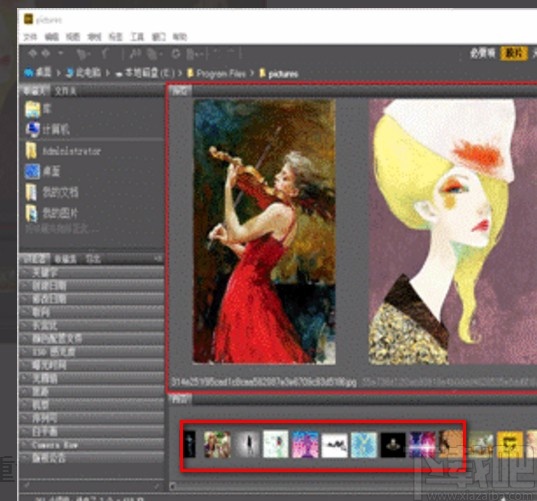 Adobe Bridge CC批量修改图片名称的方法