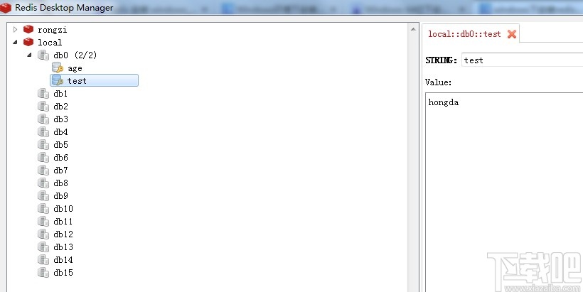 redis desktop manager的使用方法