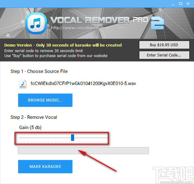 Vocal Remover pro去除人声的方法