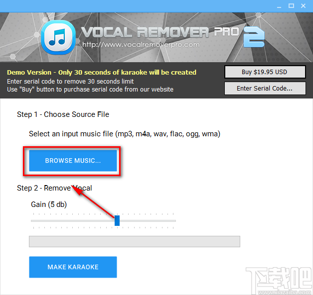 Vocal Remover pro去除人声的方法