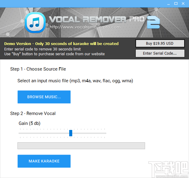 Vocal Remover pro去除人声的方法