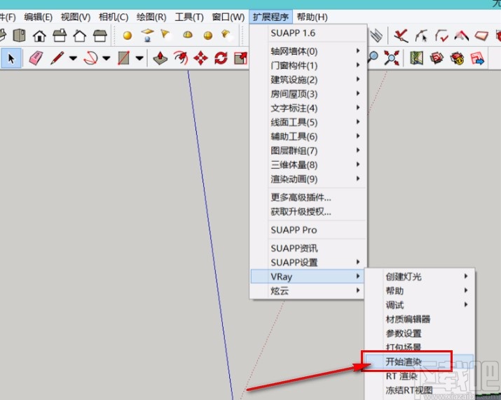 su2019渲染图像效果的方法