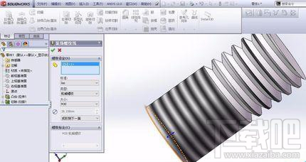 solidworks绘制螺纹的办法 如何用solidworks绘制螺纹