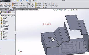 solidworks实体转换钣金及转折命令怎么用?