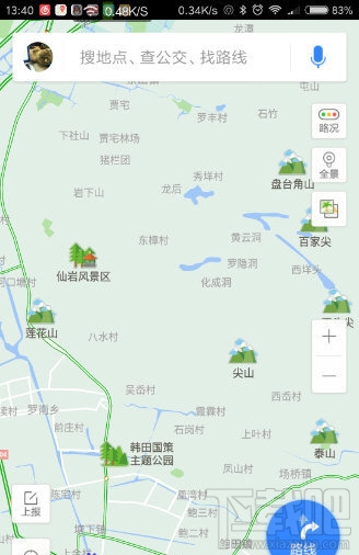 手机百度地图旅游地图怎么使用？手机百度地图旅游地图教程