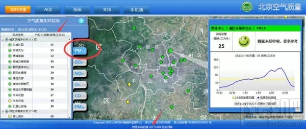 污染地图app准吗 污染地图数据从哪里来的
