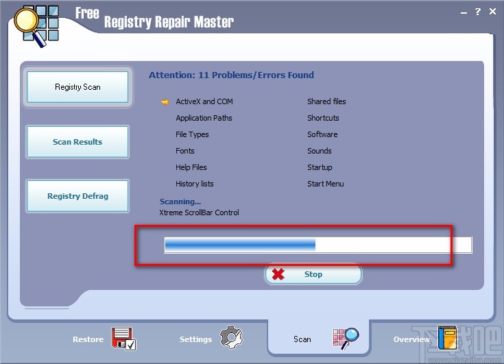 Free Registry Repair Master修复注册表的方法