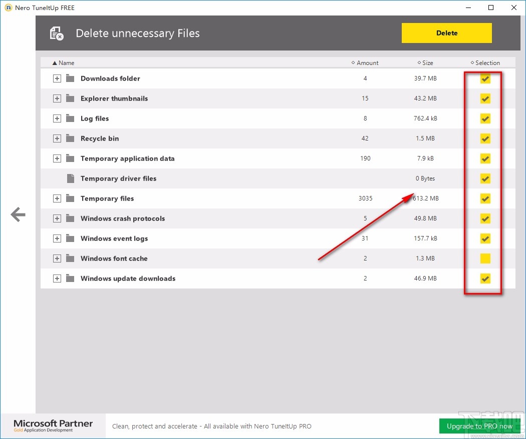 Nero TuneItUp Free清理垃圾文件的方法