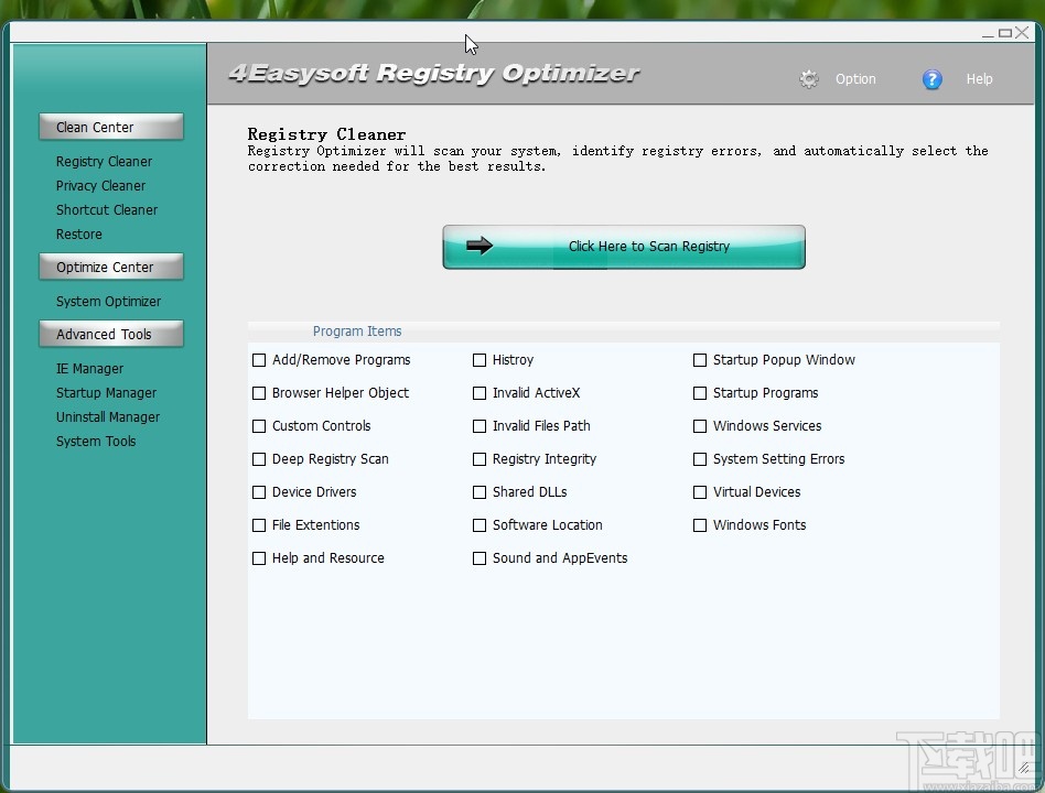 4Easysoft Registry Cleaner清理修复注册表的方法