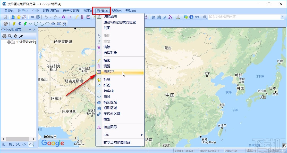 奥维互动地图浏览器的使用方法